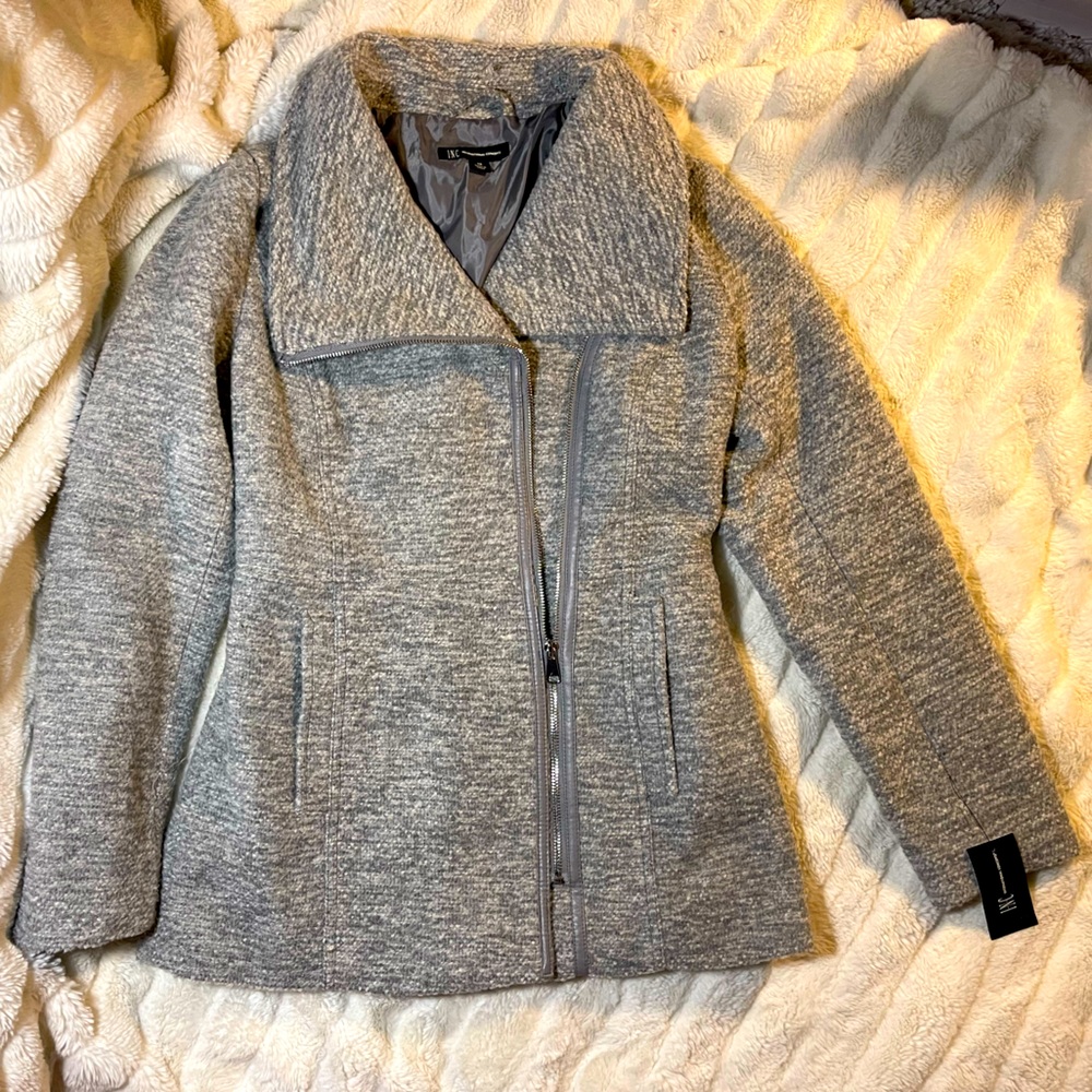 INC international Concepts wool womens jacket NWT XS - Picture 1 of 9